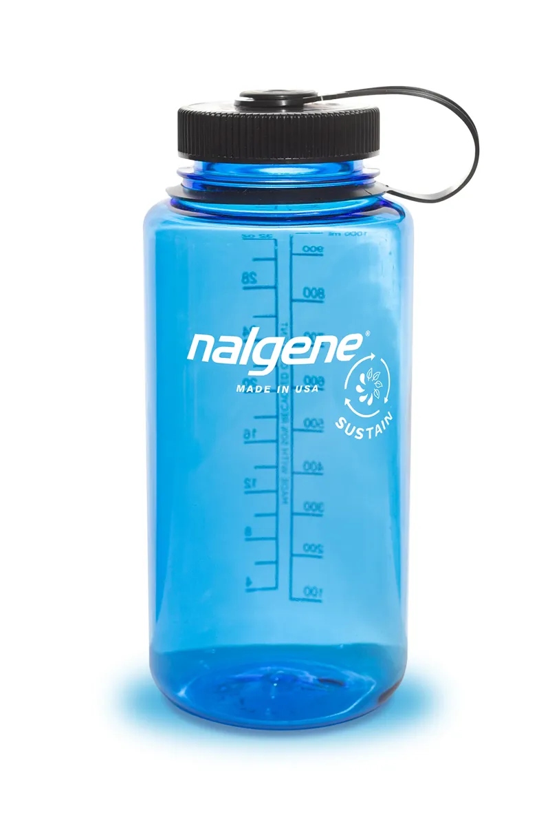 Nalgene Tritan Sustain 1 litre Wide Mouth - Slate Blue